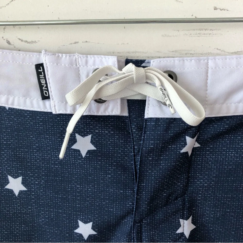 *3/$20* O’NEILL HYPERFREAK American Flag Patriotic 9” Board Shorts 29 - Picture 3 of 7